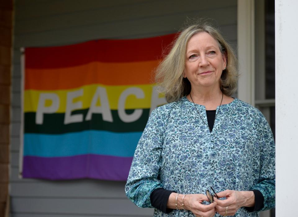 Diane Turco is the director of Cape Downwinders. She was photographed this month at her Harwich home.