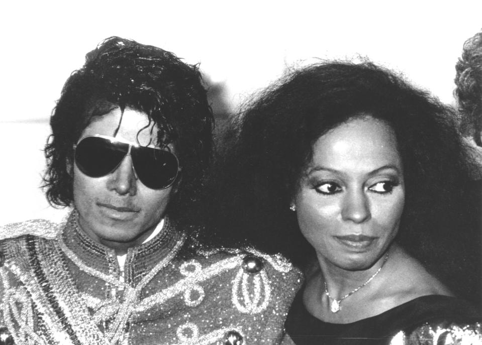 Michael Jackson & Diana Ross 1984 (Photo by Chris Walter/WireImage)