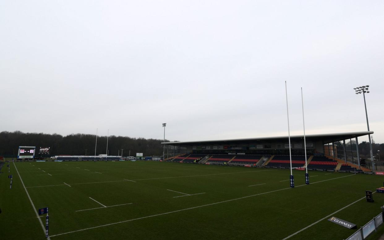 General view inside the stadium prior to the Women's Six Nations match between England and France at Castle Park, Doncaster - Women's community rugby at risk of going backwards after RFU cuts announcement - GETTY IMAGES