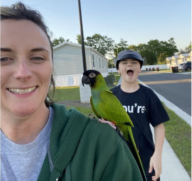 The wife and son of Matthew Kovacs left their home in Ocala, Florida, by car early Tuesday because of the threat of Hurricane Ian.