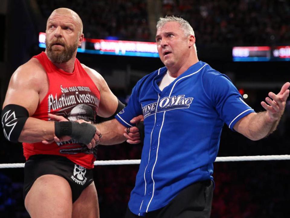 Triple H helped out rival Shane McMahon in getting rid of Kurt Angle: WWE