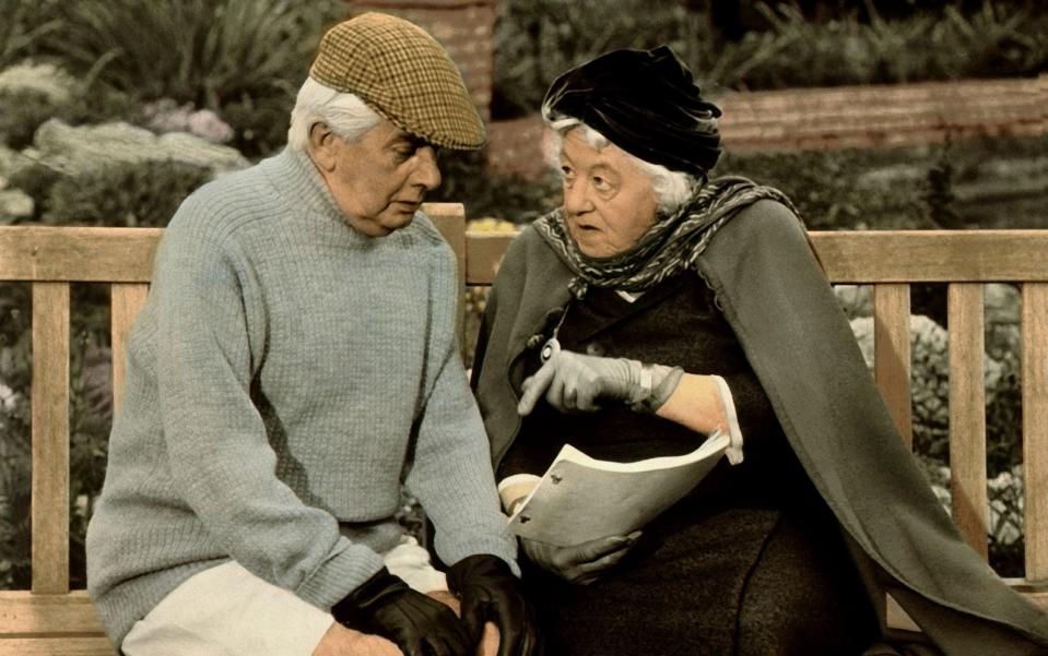 Stringer Davis and Margaret Rutherford in Murder Most Foul 1964 - AF archive / Alamy Stock Photo 