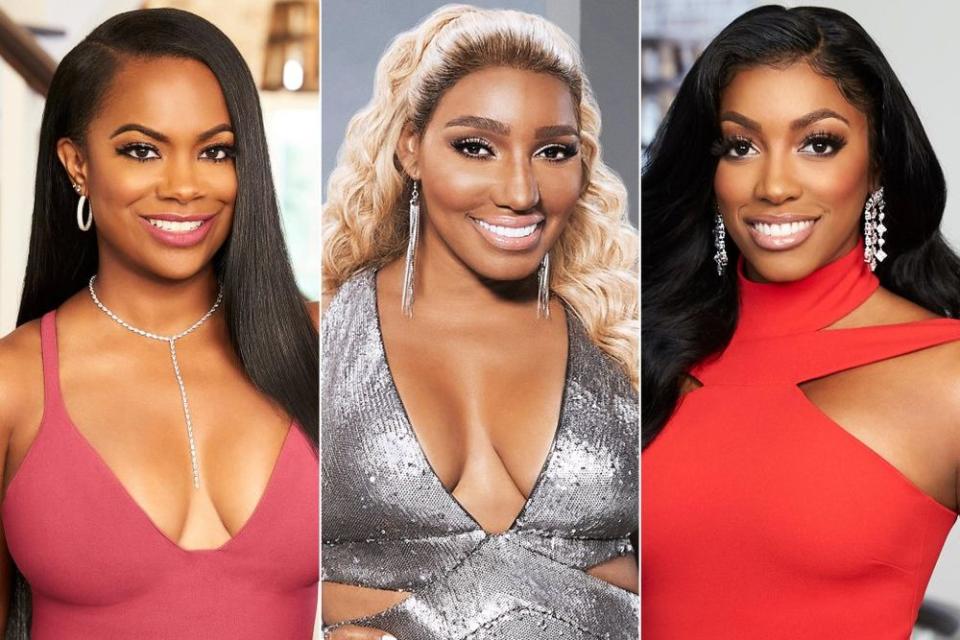 Kandi Burruss, NeNe Leakes and Porsha Williams