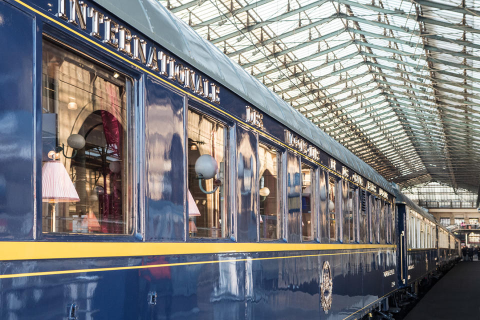 The exterior of one of the train cars. (PHOTO: Orient Express)