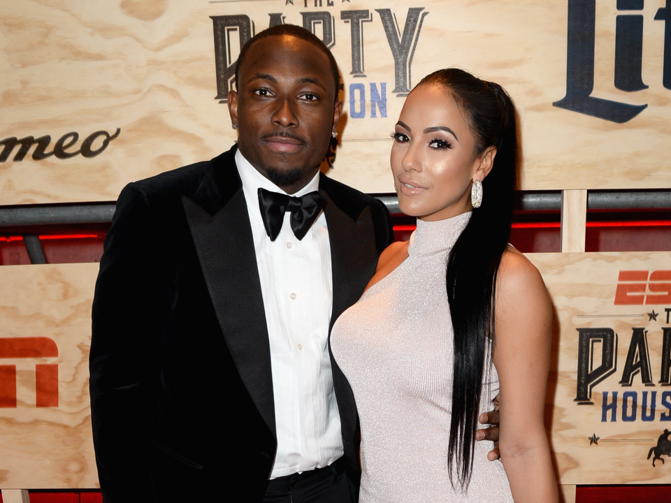 LeSean McCoy and Delicia Cordon have been locked in a domestic dispute for over a year, according to court records. (Getty)