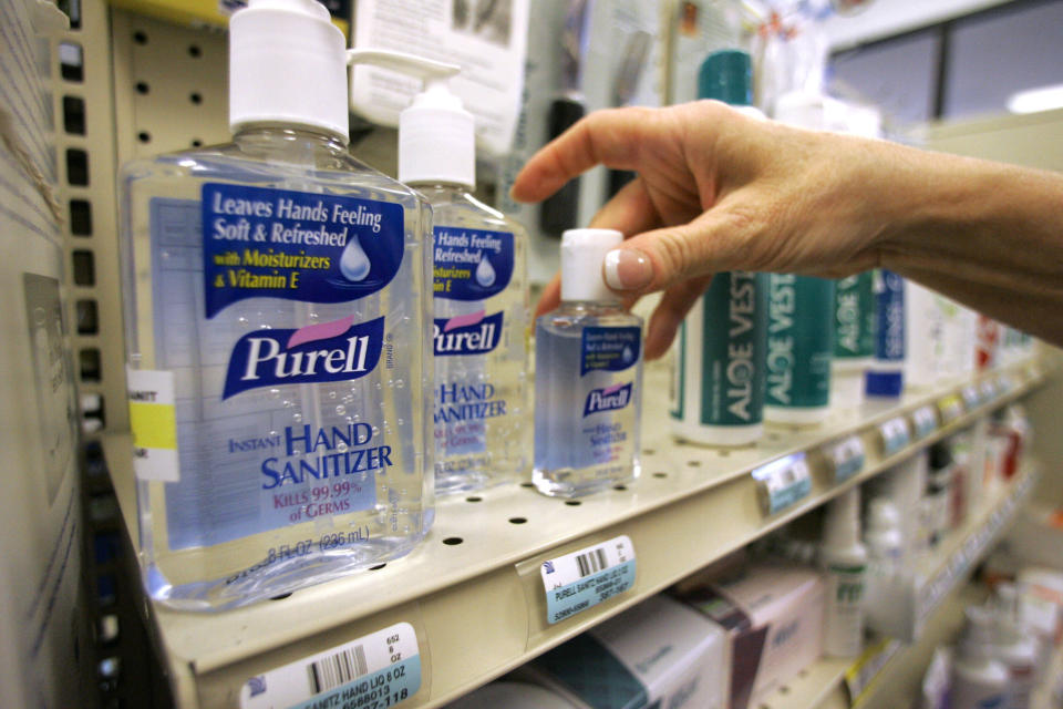 The Food and Drug Administration has threatened legal action against the maker of Purell hand sanitizer over statements it has made about its products. (Photo: ASSOCIATED PRESS)