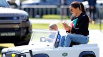 <p> Sure, she's mingled with Hollywood stars during her time as an actress. And sure, she's met all sorts of world leaders and figures during her time as a working royal. But at the end of the day, do any titles or heads of state compare to the uninhibited joy of racing around in a toy car? </p> <p> Meghan was photographed having the most fun, with a carefree smile and a sleek ponytail, as a youngster took the wheel of a mini Land Rover at the Invictus Games in 2022. </p> <p> The ride was part of a (friendly) race, with Prince Harry also being driven by a different child during their appearance at the games in The Hague. </p>