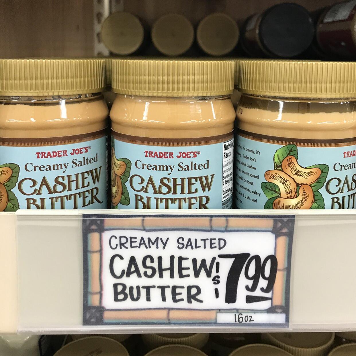 cashew butter