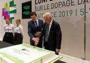 Craig Reedie and Witold Banka attend WADA World Conference on Doping in Sport in Katowice