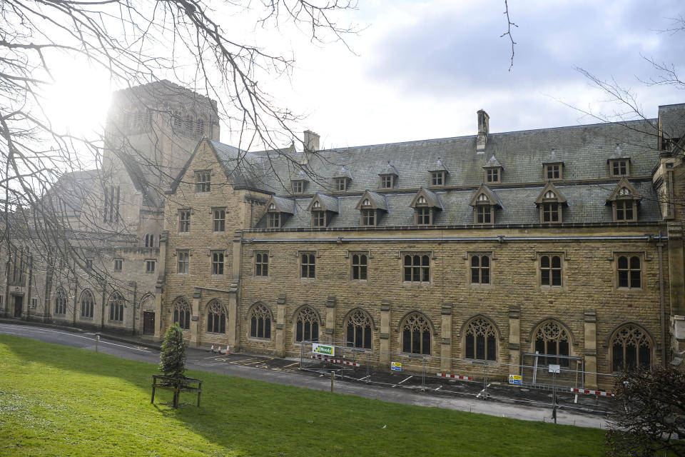 Ampleforth Abbey and College, where Turner committed offences against boys in the 1980s. (SWNS)