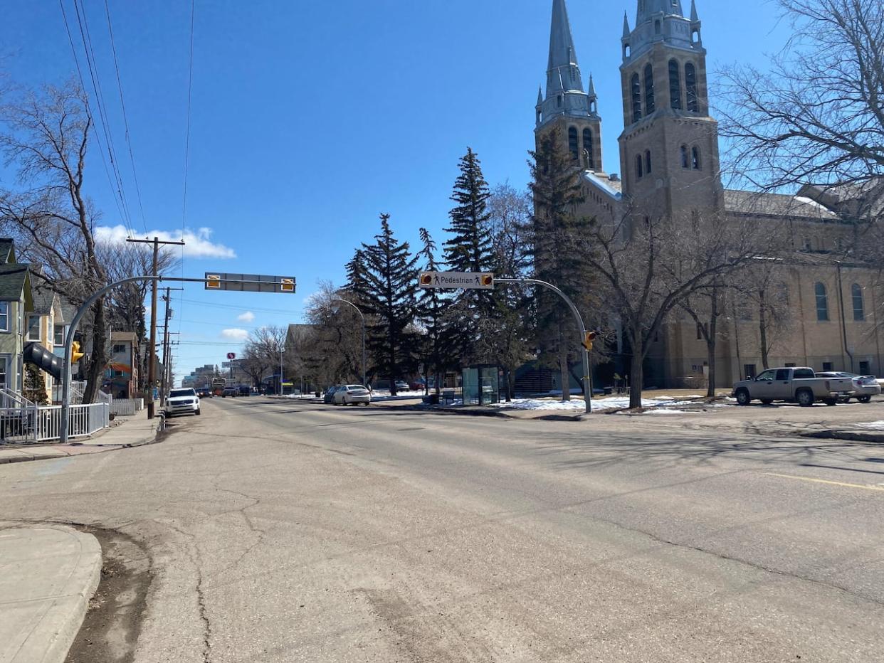 A decision that would potentially create a community safety zone in the Cathedral neighbourhood will have to wait until May 8.  (Matt Howard/Radio-Canada - image credit)