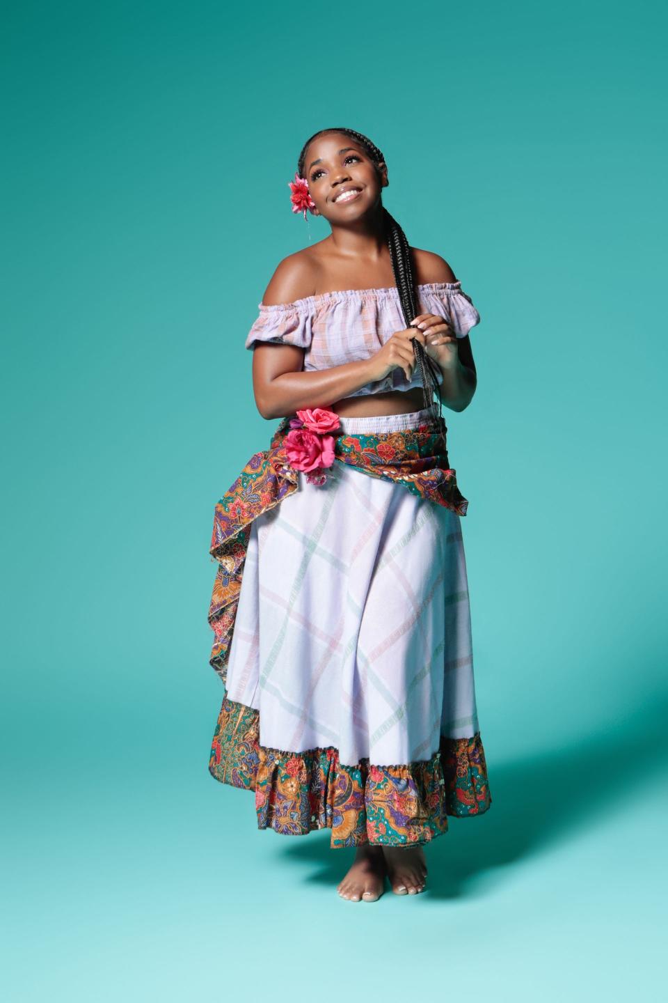 Ilexis Holmes makes her Westcoast Black Theatre Troupe debut in “Once On This Island,” as a young woman who goes on a journey for love across a Caribbean island.