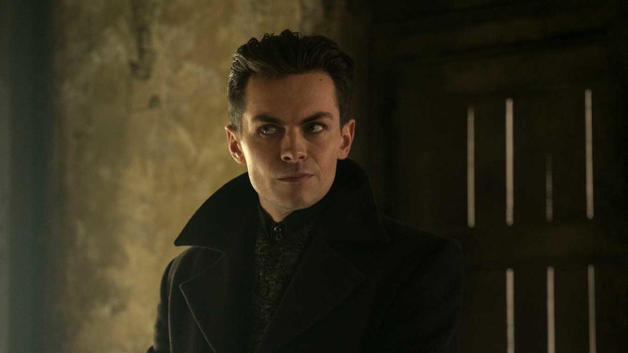 Freddy Carter as Kaz Brekker in Shadow and Bone, which was recently cancelled after its second season (Netflix)