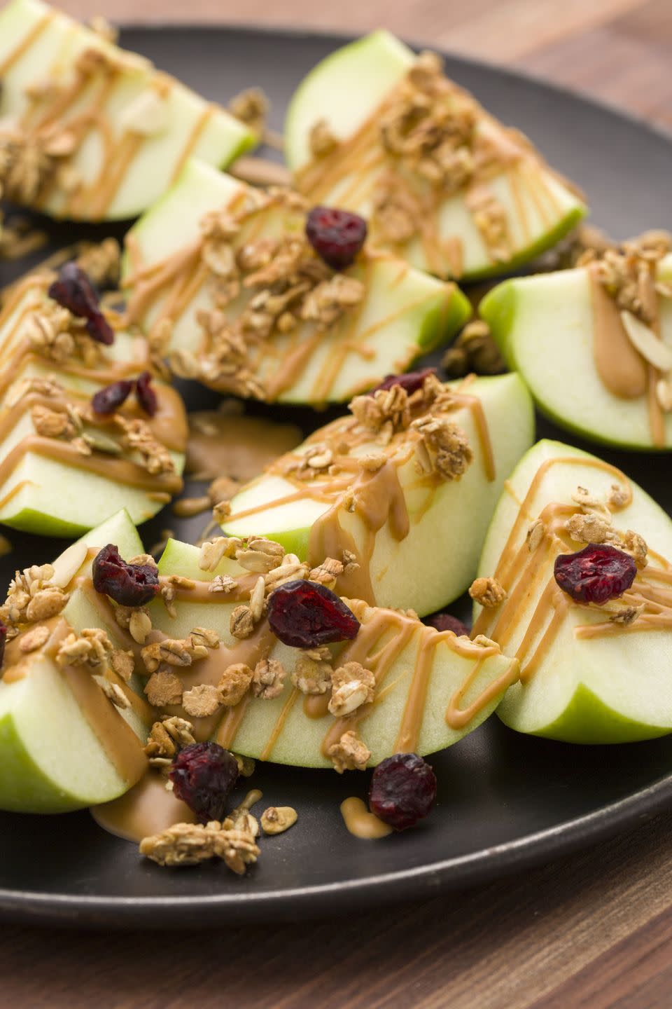 Peanut Butter & Granola Apples