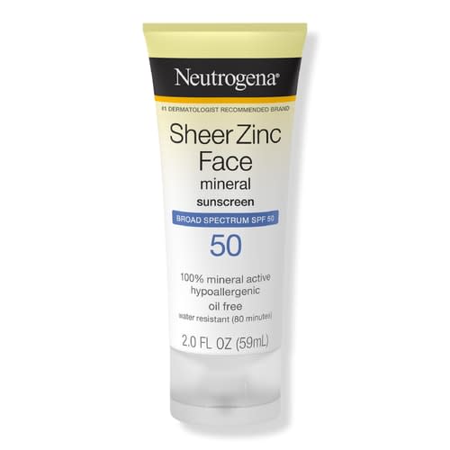 Neutrogena Sheer Zinc Face Mineral Sunscreen SPF 50 (Ulta / Ulta)