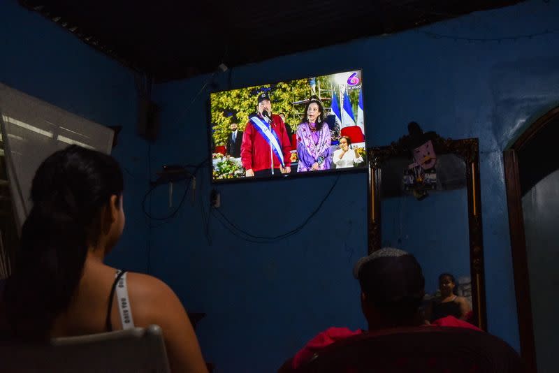 Inauguration of Nicaragua's President Daniel Ortega for his fourth consecutive term in office