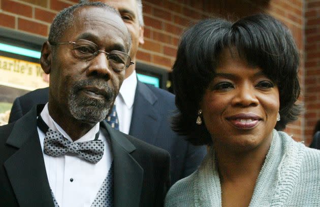 Vernon Winfrey and Oprah Winfrey in Nashville, Tennessee, in 2003. (Photo: Adriane Jaeckle/Getty Images))