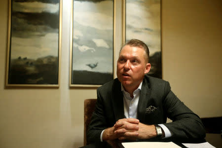 Andreas Schaaf, China head of General Motor's Cadillac premium brand, attends a Reuters interview in Beijing, China, January 17, 2017. REUTERS/Jason Lee