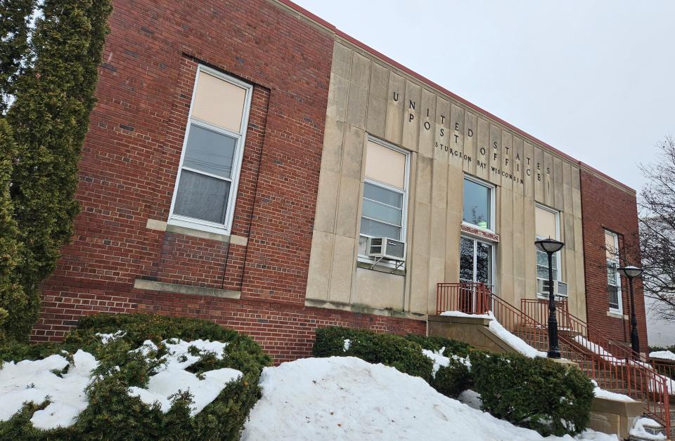 The Sturgeon Bay Post Office.