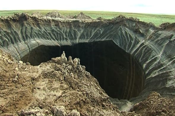 Russia Siberia Crater