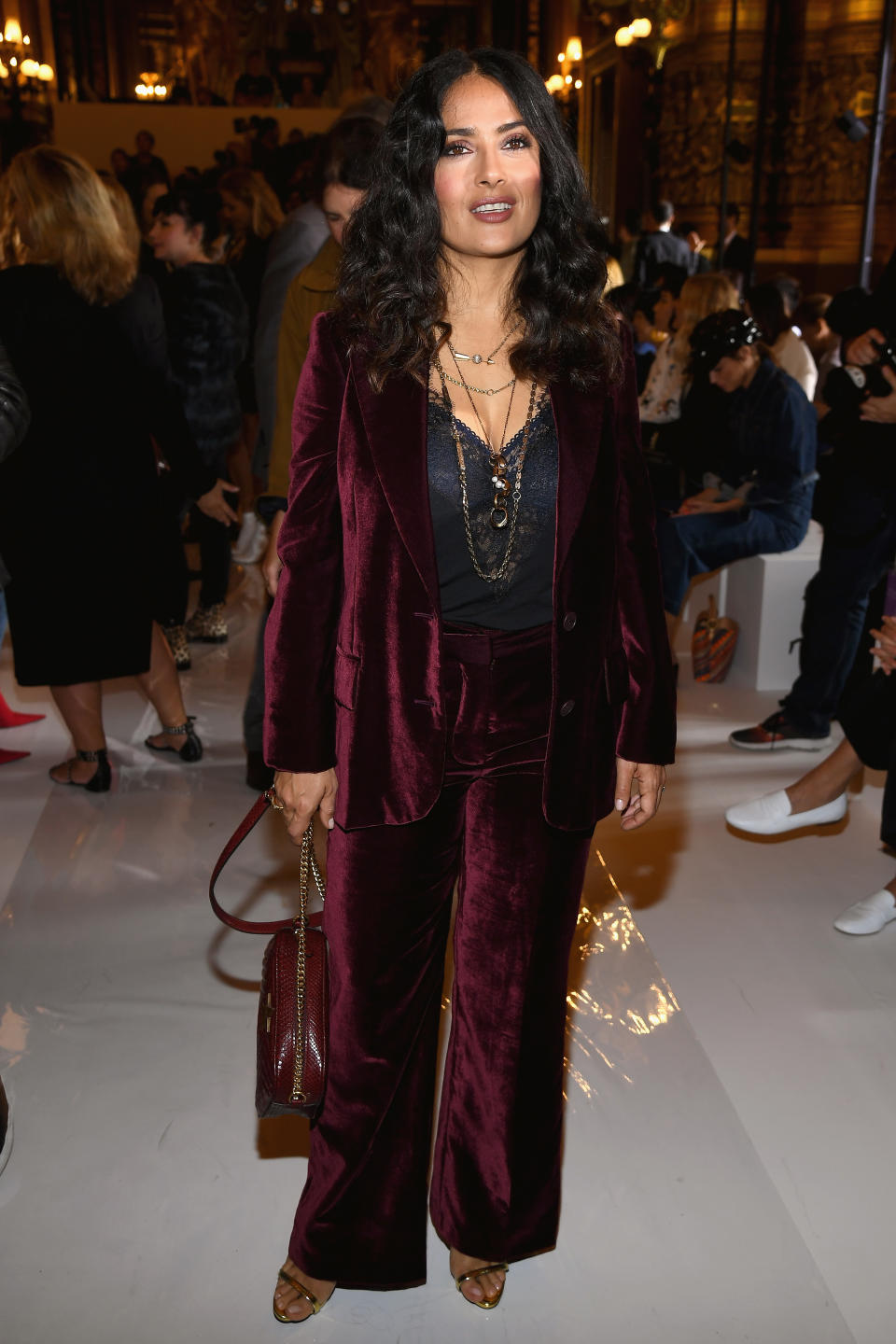 Salma Hayek at Stella McCartney