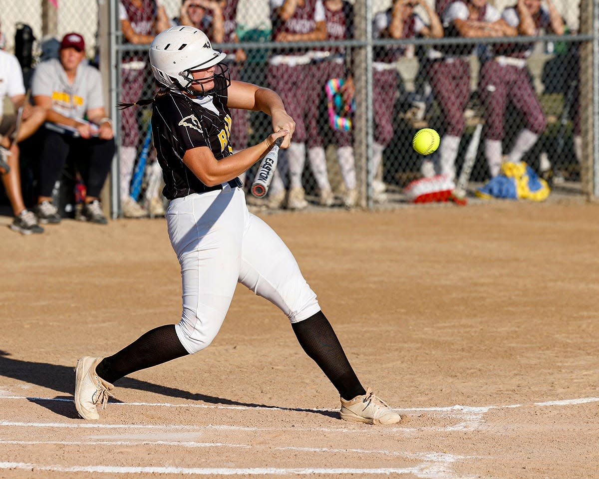 Last season, Sydney Potter recorded 19 home runs. This season, she already has 16 and has helped Southeast Polk to the state tournament.