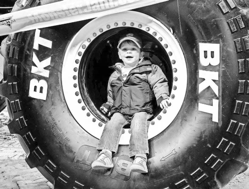 At the Monster Jam Pit Party, people could come down onto the floor of the arena, get an up-close-and-personal look at the trucks, meet the drivers, take photos and more.