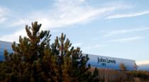 A John Lewis warehouse is pictured at Magna Park in Milton Keynes
