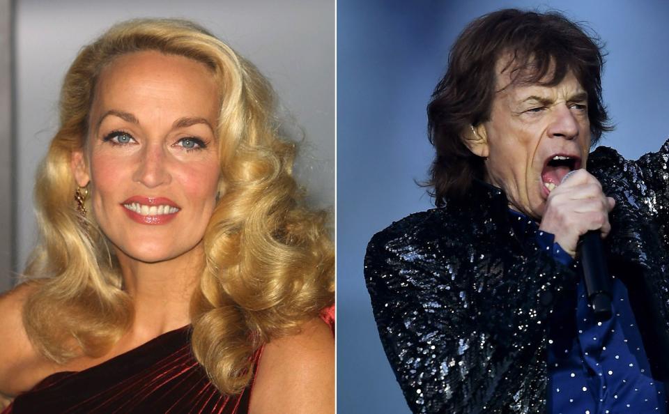 Mick Jagger und Jerry Hall