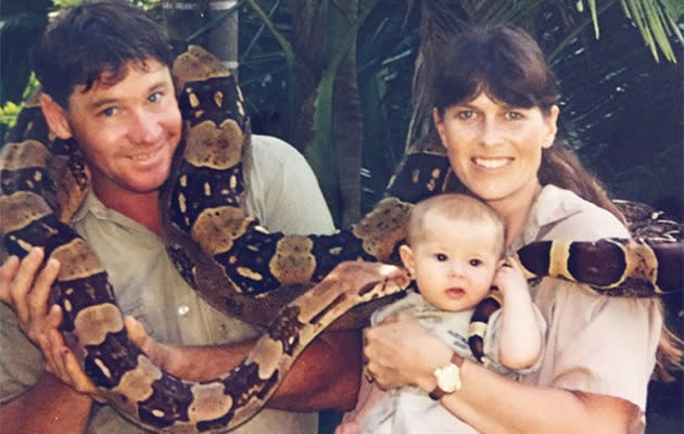 Bindi, Terri and Steve. Photo: Instagram.