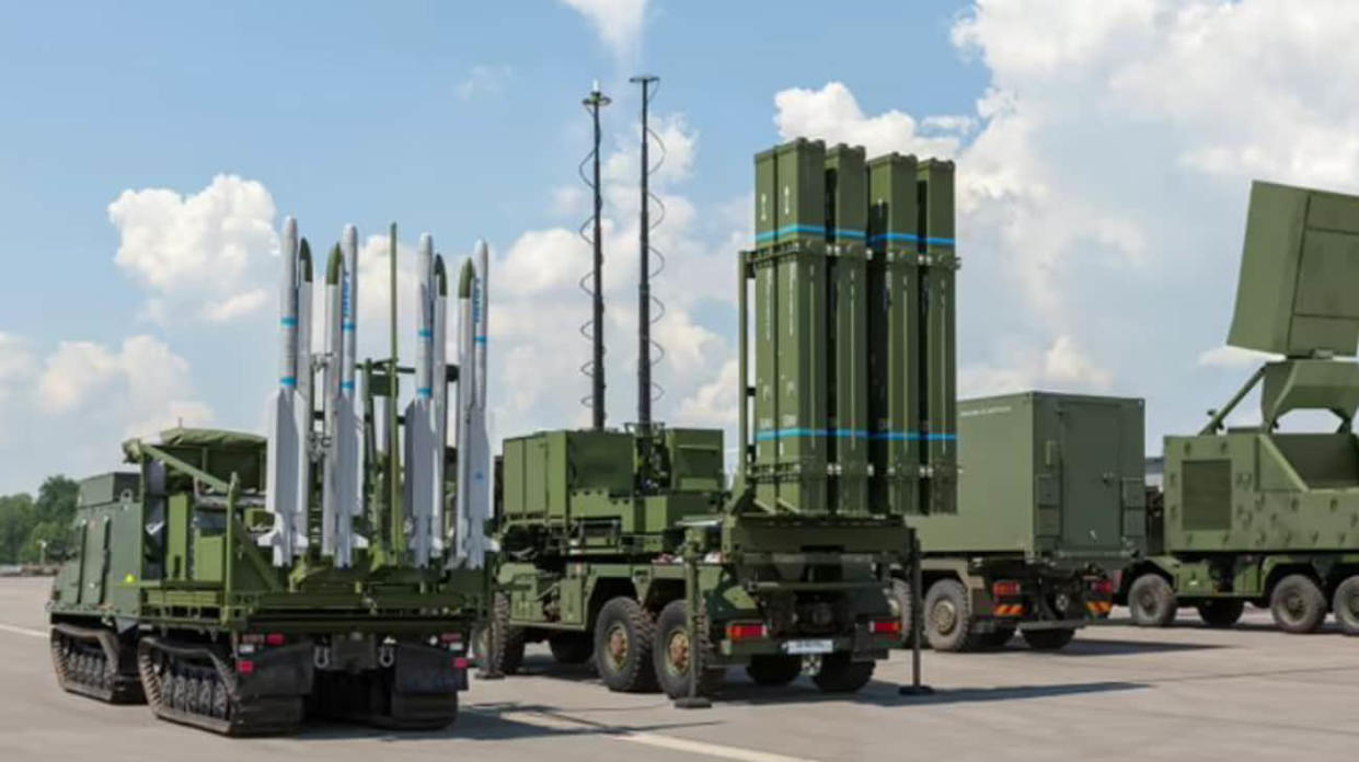 IRIS-T SLM air defence system. Photo: Diehl Defence