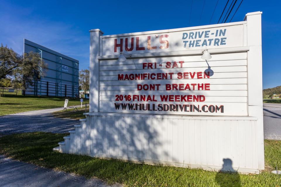 Hulls Drive-In Theatre, Lexington, Virginia