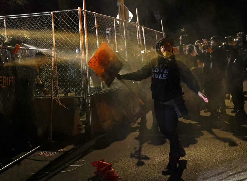 Protests continue after Daunte Wright was shot and killed by a police officer in Brooklyn Center