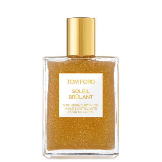 9) Soleil Brûlant Shimmering Body Oil