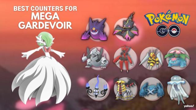 1 Minute Counters For Mega Gardevoir in Pokemon Go