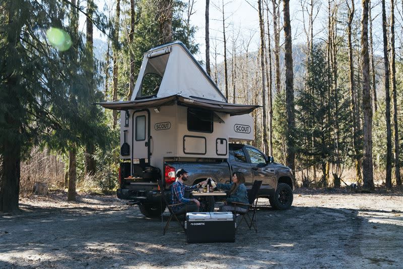 Scout Campers Olympic露營車廂能讓皮卡車變身為露營車。（圖／翻攝Scout官網）