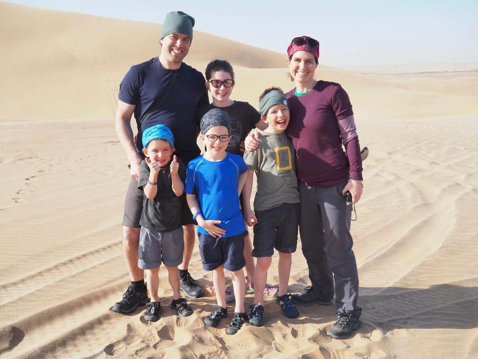 After Learning Their Kids Were Going Blind, This Family Embarked On A World Tour To Create 'Visual Souvenirs'