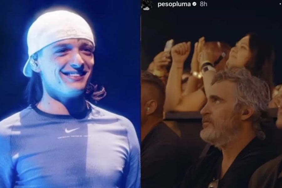 Joaquín Phoenix se hace viral al bailar al ritmo de Peso Pluma en concierto de California 