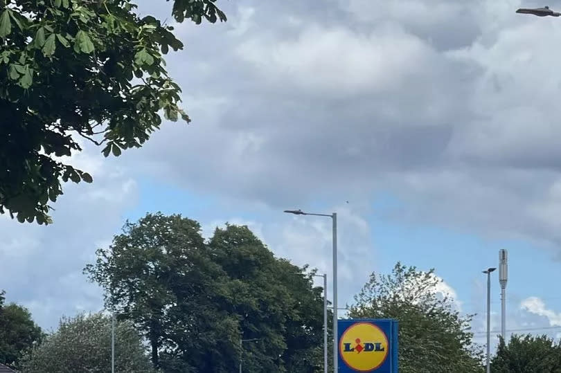 Ambulances and police cars scrambled to Baillieston after the incident