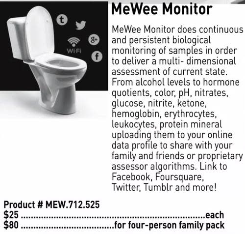 TBD catalog listing for MeWee monitor