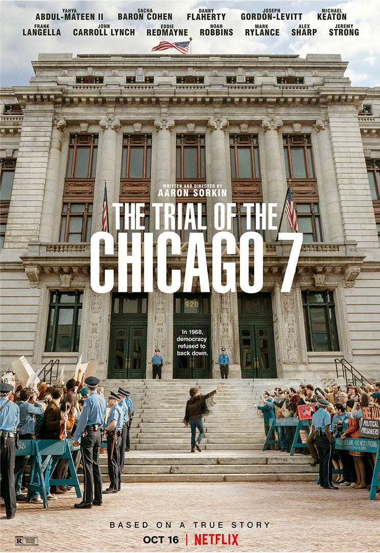 Poster for The Trial of the Chicago 7