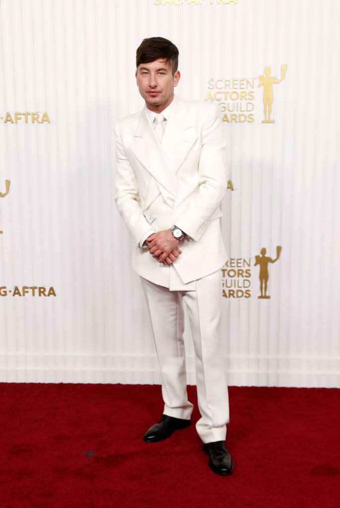 Barry Keoghan arrives at the 29th Annual Screen Actors Guild Awards