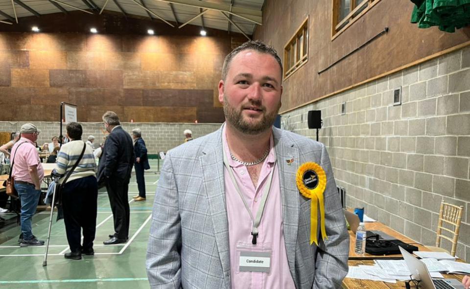 Dorset Echo: Weymouth councillor Ryan Hope was pleased with the Lib Dem results