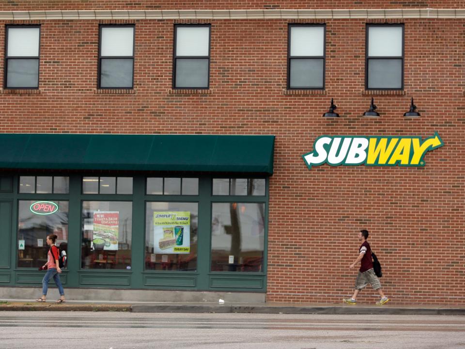 Subway restaurant