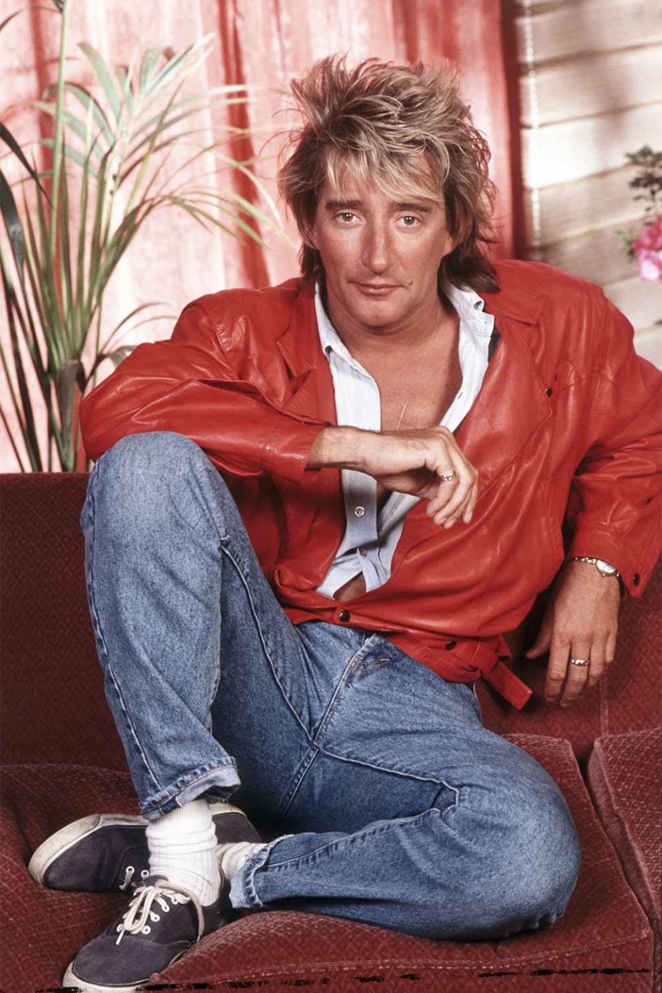 Rod Stewart in 1988