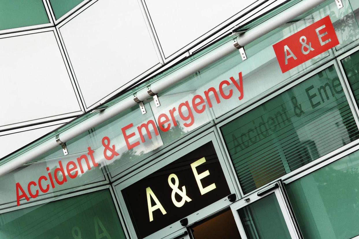 Trial: University College Hospital is testing AI to help with A&E (Photo by Universal Images Group via Getty Images): UIG via Getty Images