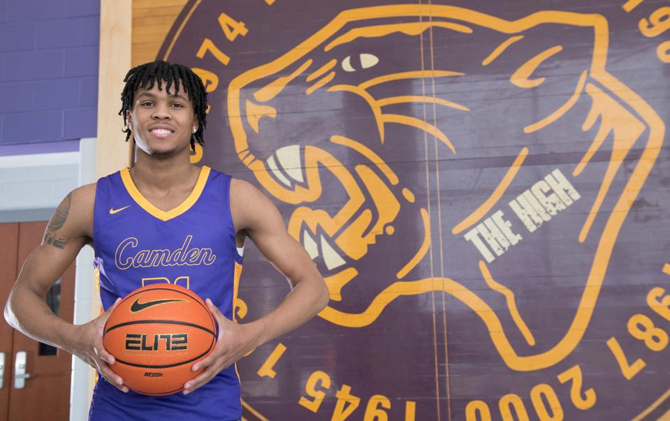 Camden High School junior DJ Wagner is the 2022 South Jersey Boys Basketball Player of the Year.  