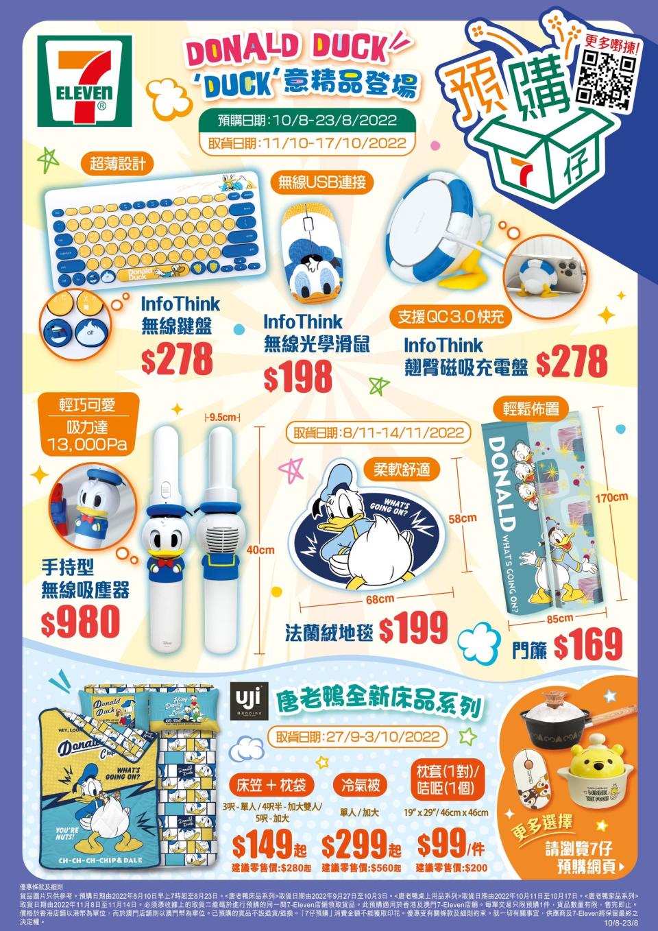 【7-11】Kero Kero Keroppi、海賊王開放周邊展品預購（27/07-09/08）