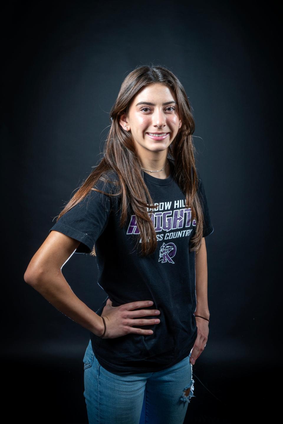 Julia Fernandez, Shadow Hills High School cross country runner, is a Desert Sun Top Fall Athlete, December 13, 2023.