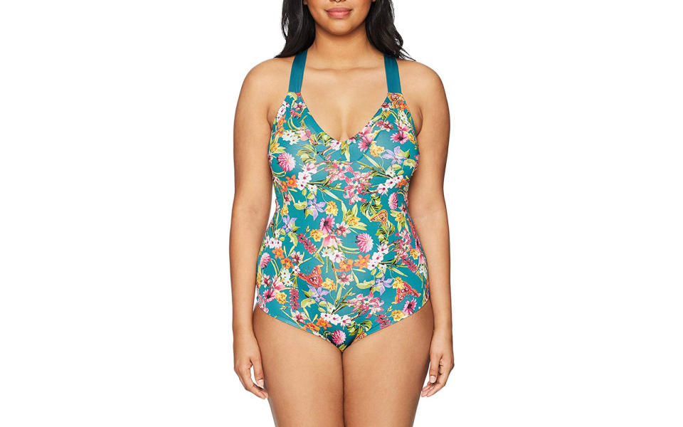 Jessica Simpson Plus-size One-piece Swimsuit